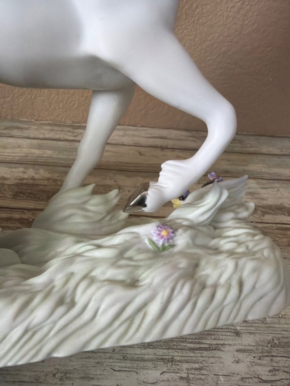 Princeton Gallery Meadow Unicorn Porcelain Figure 2001 Butterflies Flowers w/COA - Picture 10 of 16